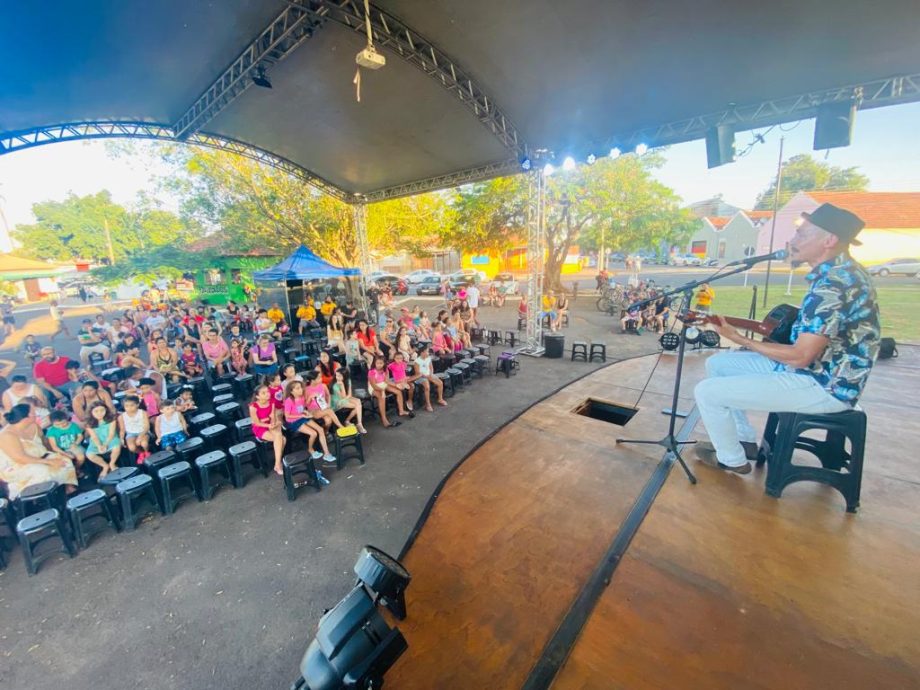 Mais de 500 pessoas prestigiaram os dois dias do Teatro Móvel Solar na Lagoa Maior