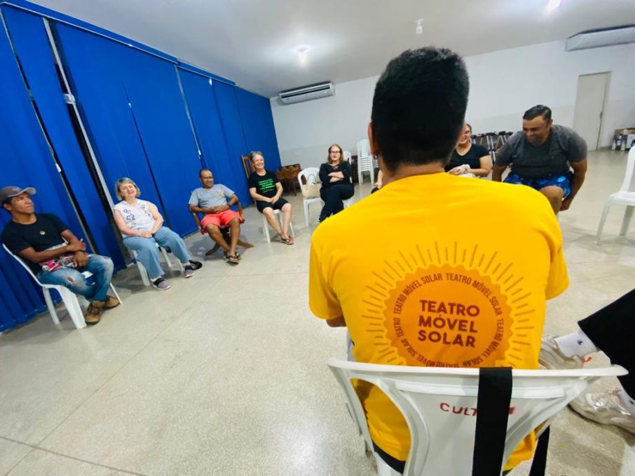 Mais de 500 pessoas prestigiaram os dois dias do Teatro Móvel Solar na Lagoa Maior