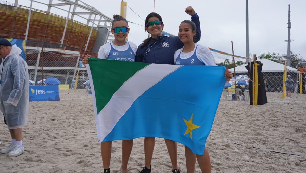 JEB’s 2022: Ana Sanches e Beatriz Sandim chegam à final do vôlei de praia pelo segundo ano consecutivo JEB’s 2022: Ana Sanches e Beatriz Sandim chegam à final do vôlei de praia pelo segundo ano consecutivo