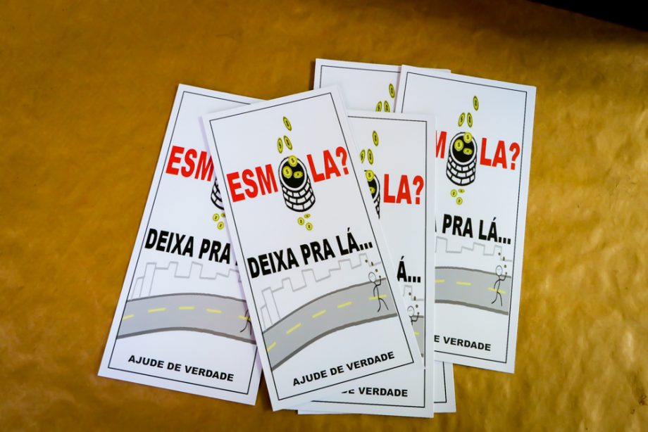 Assistência Social de Três Lagoas intensifica campanha “não dê esmolas”