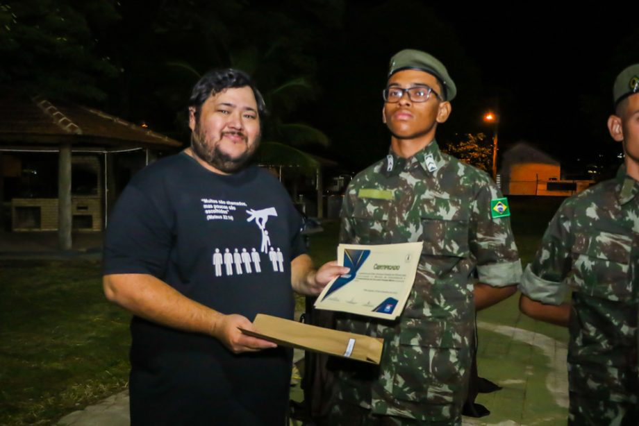 SMAS realiza graduação dos jovens SCFV Pelotão Mirim