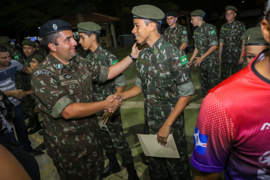 SMAS realiza graduação dos jovens SCFV Pelotão Mirim