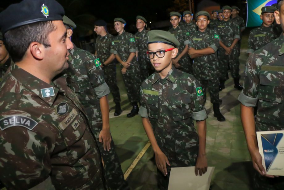 SMAS realiza graduação dos jovens SCFV Pelotão Mirim