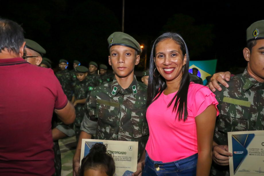 SMAS realiza graduação dos jovens SCFV Pelotão Mirim