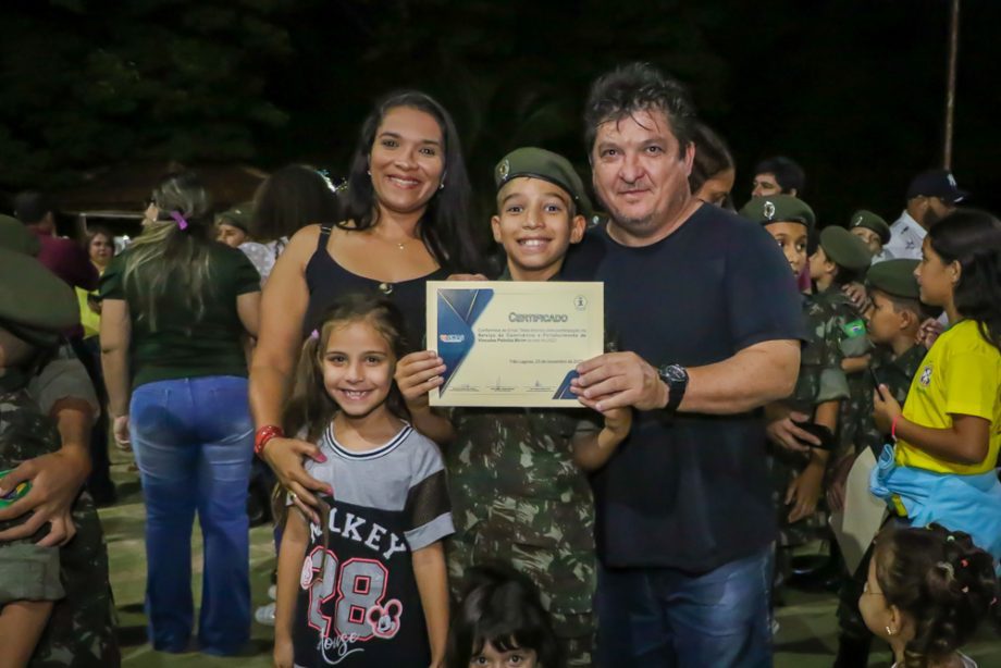 SMAS realiza graduação dos jovens SCFV Pelotão Mirim