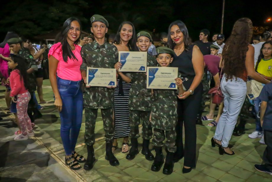 SMAS realiza graduação dos jovens SCFV Pelotão Mirim