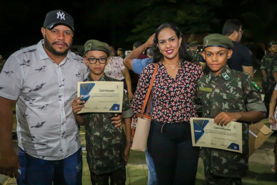 SMAS realiza graduação dos jovens SCFV Pelotão Mirim