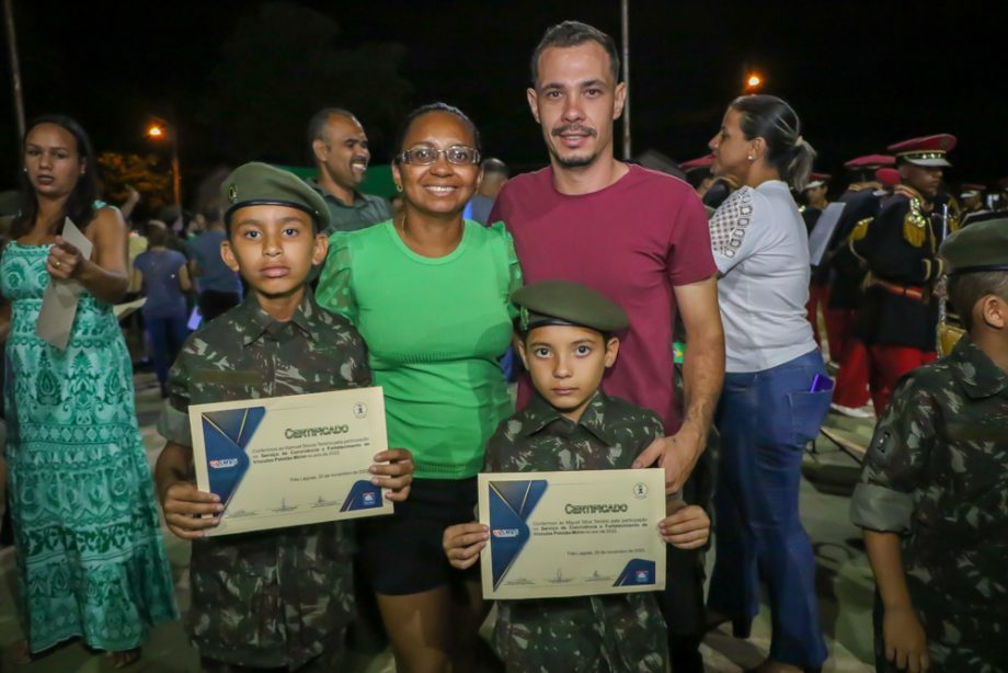 SMAS realiza graduação dos jovens SCFV Pelotão Mirim