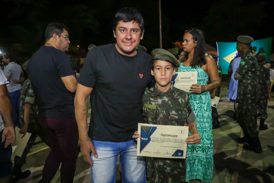 SMAS realiza graduação dos jovens SCFV Pelotão Mirim