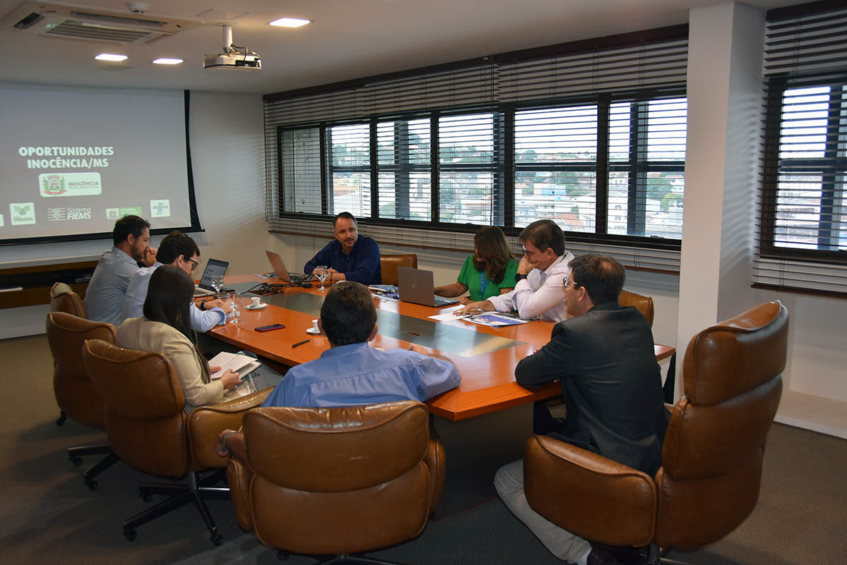 Sesi, Senai, Sebrae, Arauco e Prefeitura de Inocência debatem parcerias para qualificar mão de obra