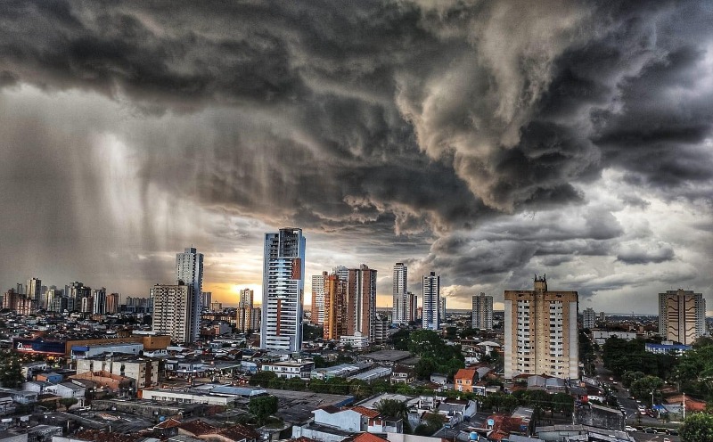 Segunda-feira chega com possibilidade de pancadas de chuva em MS