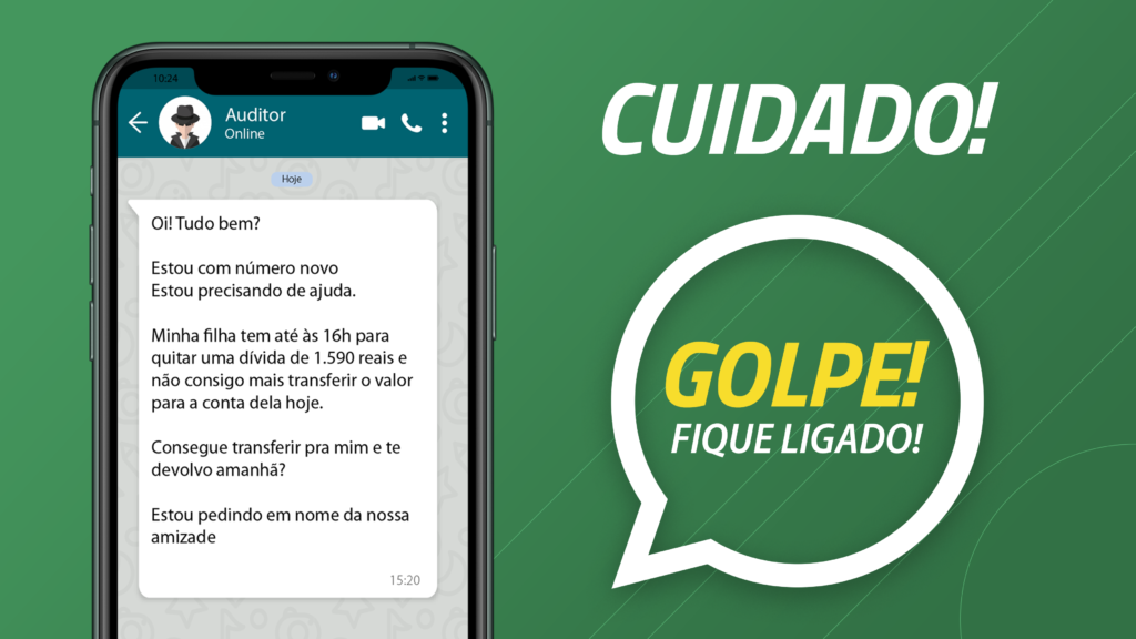 Moradora de Água Clara cai em ‘golpe do celular’ e perde quase R$ 1 mil em golpe