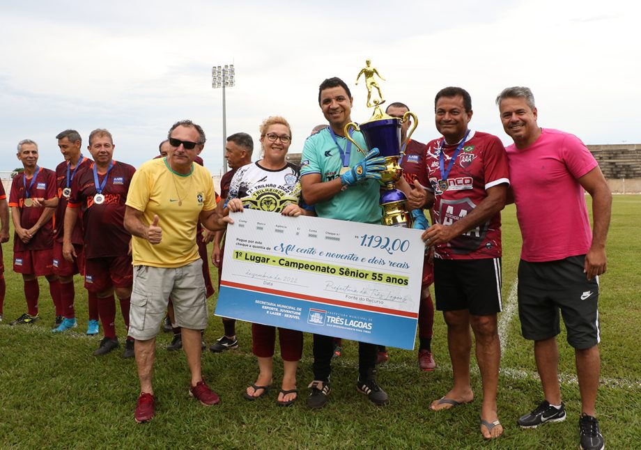 Equipe AABB é a grande campeã do Campeonato Master 55 de Futebol Equipe AABB é a grande campeã do Campeonato Master 55 de Futebol