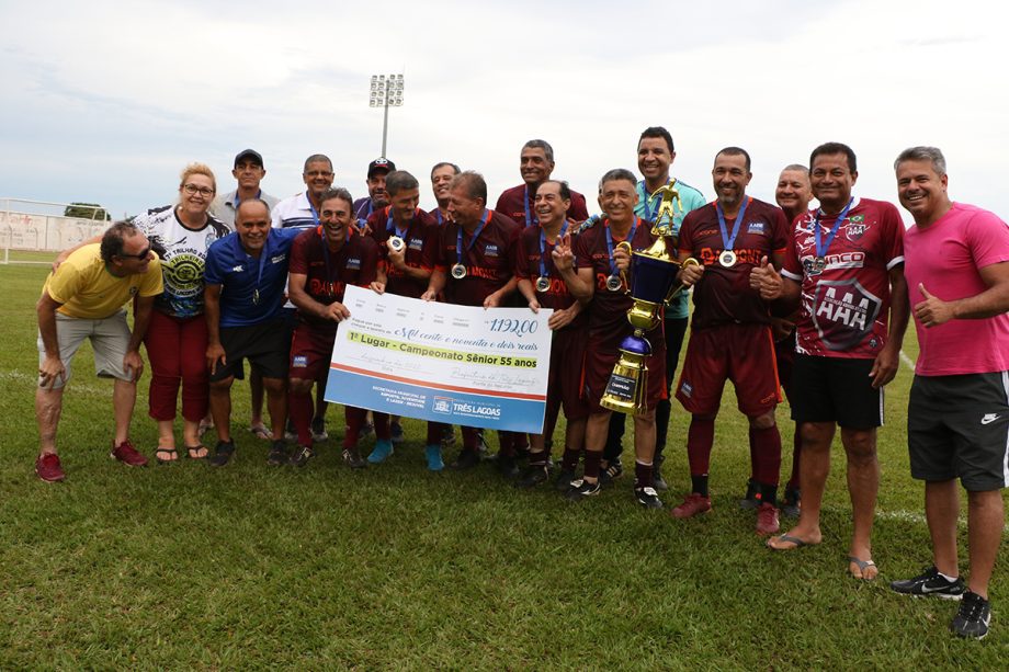 Equipe AABB é a grande campeã do Campeonato Master 55 de Futebol Equipe AABB é a grande campeã do Campeonato Master 55 de Futebol