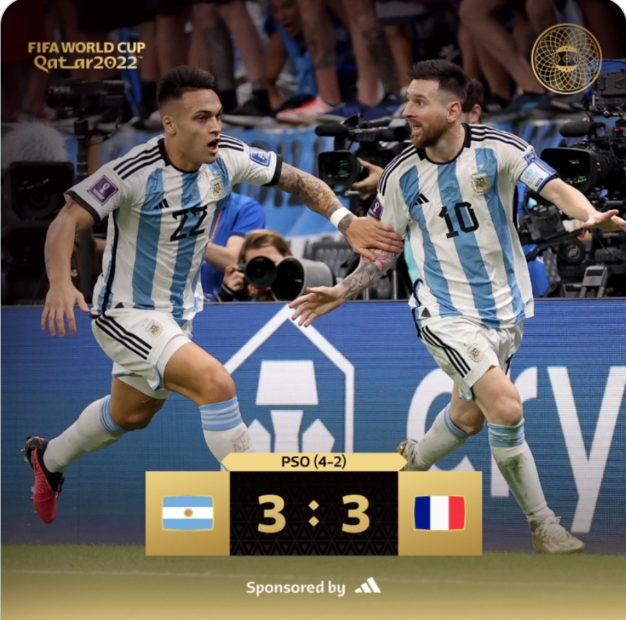 Argentina conquista o tricampeonato mundial e consagra Lionel Messi Argentina conquista o tricampeonato mundial e consagra Lionel Messi