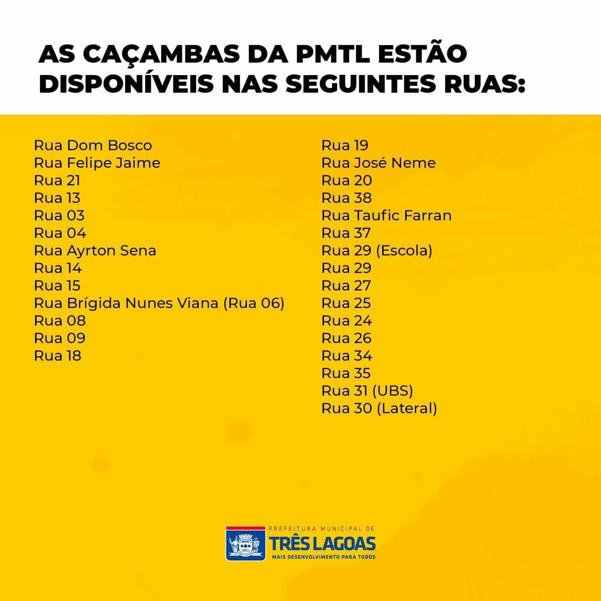 Vila Piloto recebe Mutirão da Limpeza até o dia 13 (terça-feira)