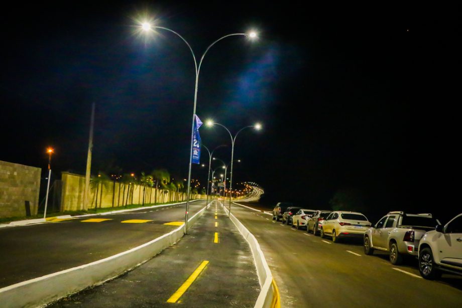 Prefeito Guerreiro entrega obra de duplicação e melhorias da Avenida de acesso ao Balneário Municipal Prefeito Guerreiro entrega obra de duplicação e melhorias da Avenida de acesso ao Balneário Municipal