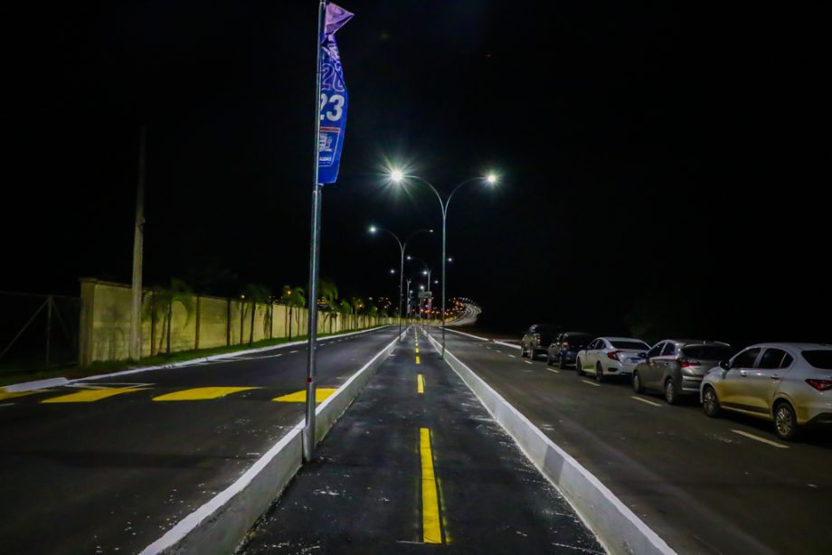Prefeito Guerreiro entrega obra de duplicação e melhorias da Avenida de acesso ao Balneário Municipal Prefeito Guerreiro entrega obra de duplicação e melhorias da Avenida de acesso ao Balneário Municipal