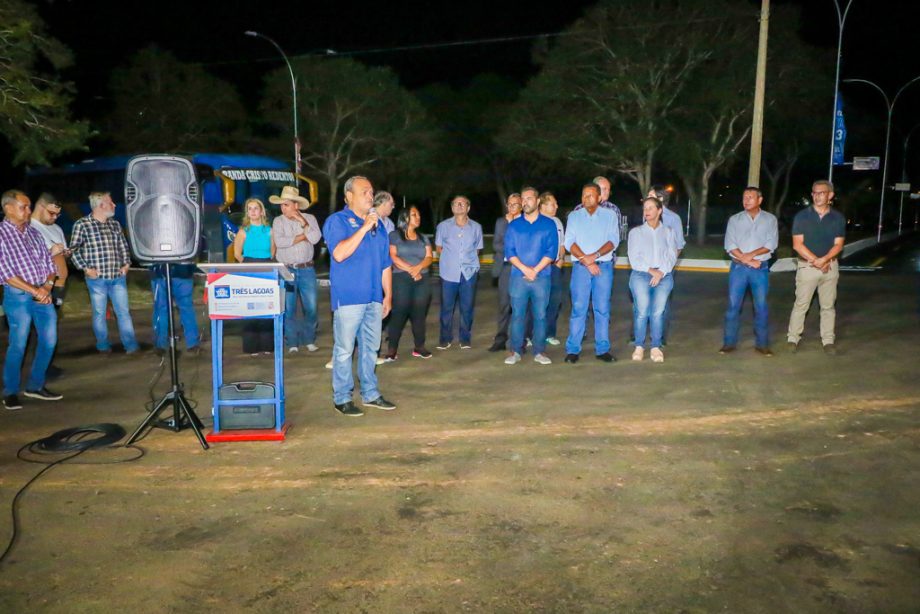 Prefeito Guerreiro entrega obra de duplicação e melhorias da Avenida de acesso ao Balneário Municipal Prefeito Guerreiro entrega obra de duplicação e melhorias da Avenida de acesso ao Balneário Municipal