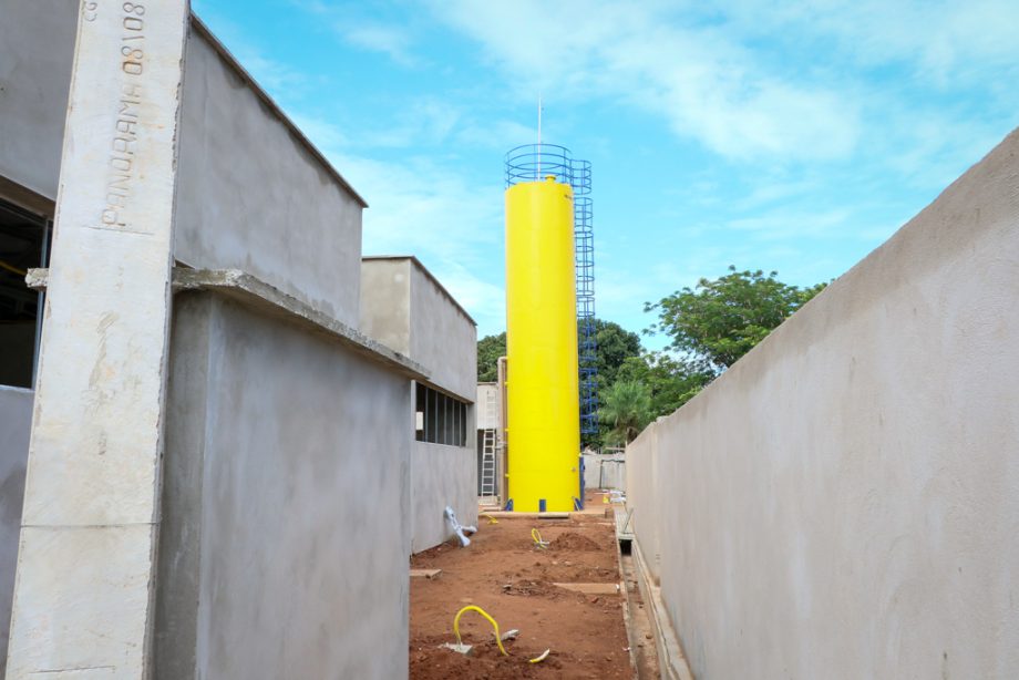 Construção do novo Centro de Educação Infantil Santa Luzia já está 50% realizada