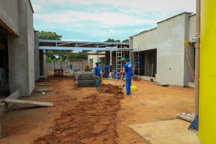 Construção do novo Centro de Educação Infantil Santa Luzia já está 50% realizada