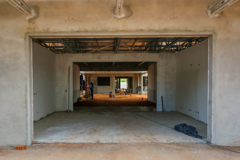 Construção do novo Centro de Educação Infantil Santa Luzia já está 50% realizada