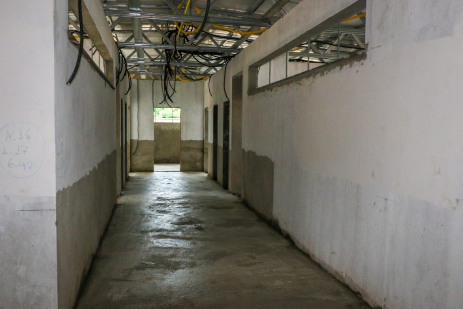 Construção do novo Centro de Educação Infantil Santa Luzia já está 50% realizada