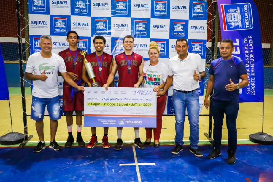 Com vitória do Despachante 3 Lagoas no futsal masculino, SEJUVEL premia campeões da 3ª Copa SEJUVEL Com vitória do Despachante 3 Lagoas no futsal masculino, SEJUVEL premia campeões da 3ª Copa SEJUVEL