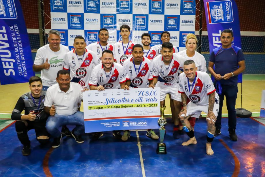 Com vitória do Despachante 3 Lagoas no futsal masculino, SEJUVEL premia campeões da 3ª Copa SEJUVEL Com vitória do Despachante 3 Lagoas no futsal masculino, SEJUVEL premia campeões da 3ª Copa SEJUVEL