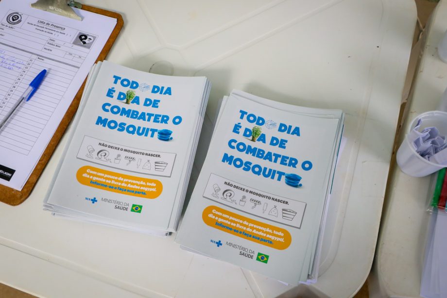 SMS e SEMEC promovem ação de combate ao Aedes aegypti na Vila Piloto