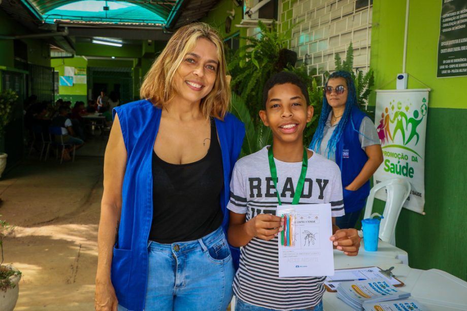 SMS e SEMEC promovem ação de combate ao Aedes aegypti na Vila Piloto