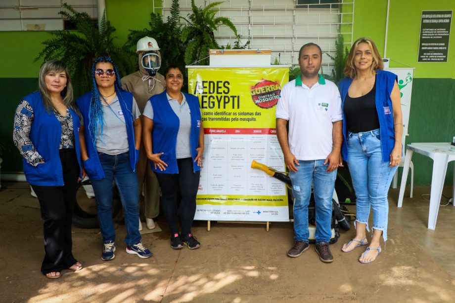 SMS e SEMEC promovem ação de combate ao Aedes aegypti na Vila Piloto