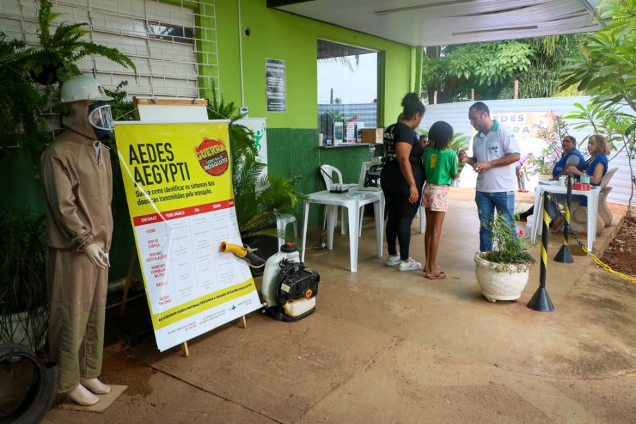 SMS e SEMEC promovem ação de combate ao Aedes aegypti na Vila Piloto
