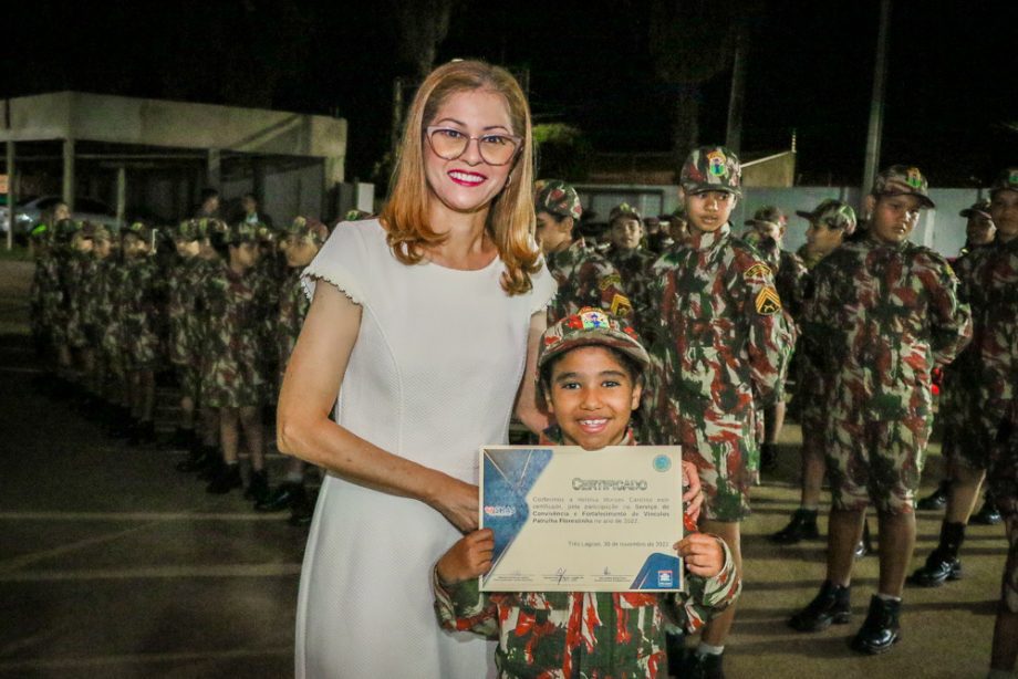 Assistência Social promove solenidade de formatura do SCFV Patrulha Florestinha