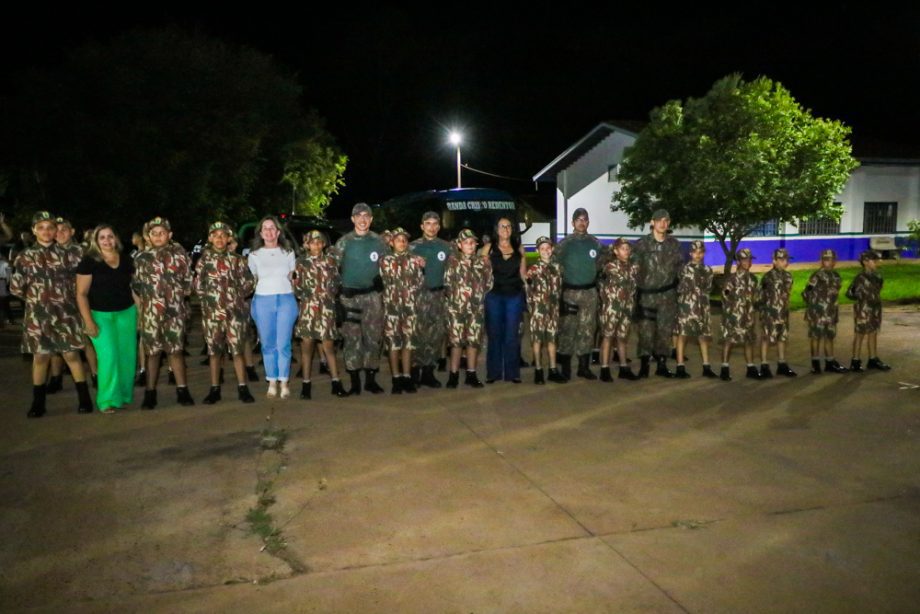 Assistência Social promove solenidade de formatura do SCFV Patrulha Florestinha