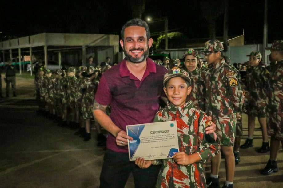 Assistência Social promove solenidade de formatura do SCFV Patrulha Florestinha