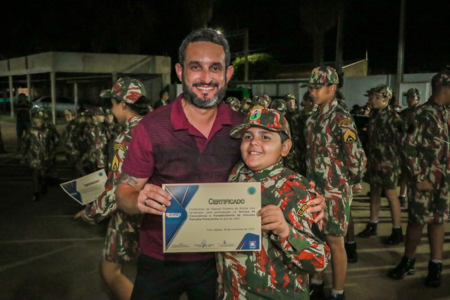 Assistência Social promove solenidade de formatura do SCFV Patrulha Florestinha