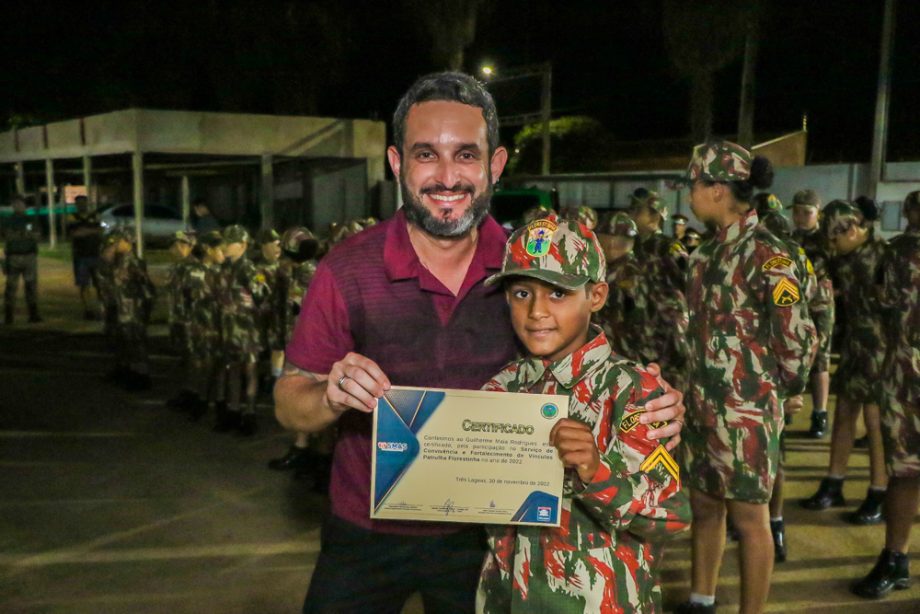 Assistência Social promove solenidade de formatura do SCFV Patrulha Florestinha