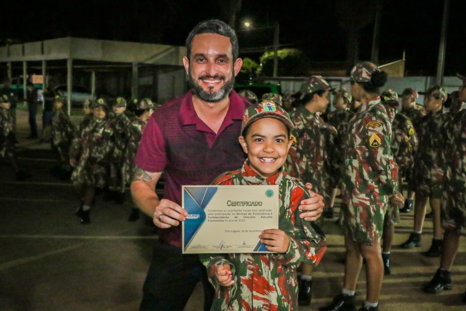 Assistência Social promove solenidade de formatura do SCFV Patrulha Florestinha