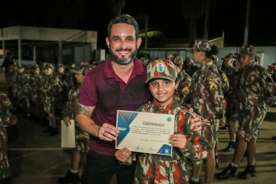 Assistência Social promove solenidade de formatura do SCFV Patrulha Florestinha