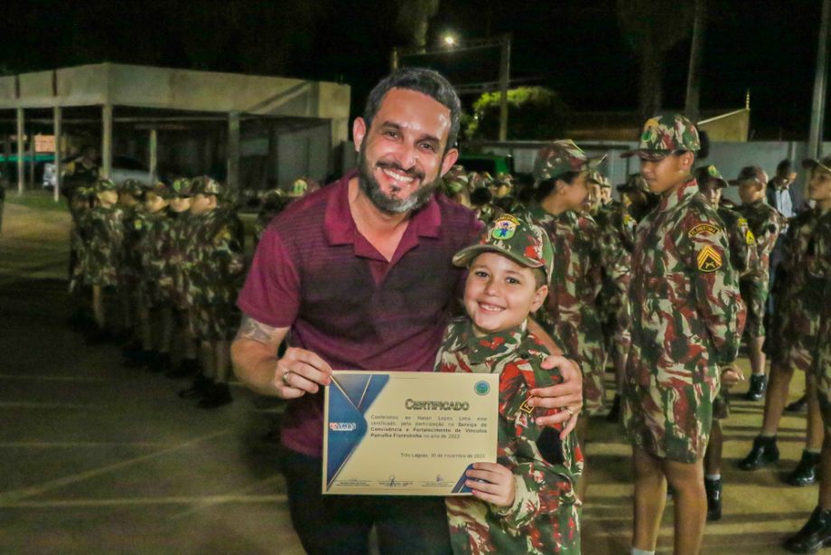 Assistência Social promove solenidade de formatura do SCFV Patrulha Florestinha