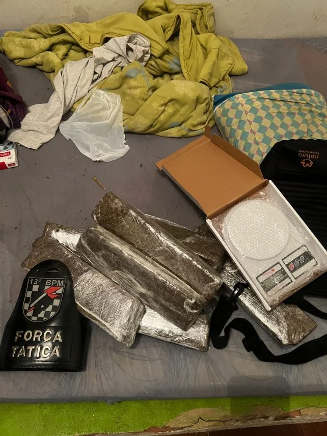 Mais um traficante de drogas é preso pela Polícia Militar em Paranaíba Mais um traficante de drogas é preso pela Polícia Militar em Paranaíba