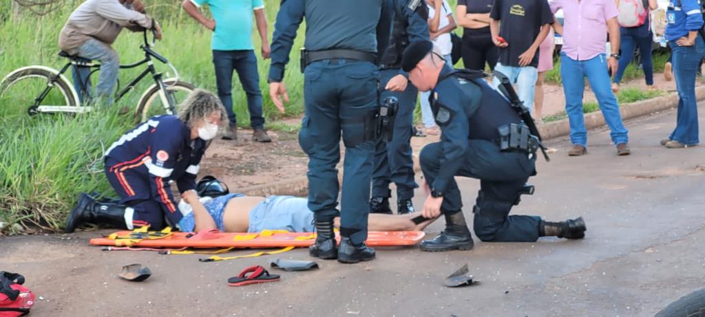 Em Ribas, jovens fogem de abordagem policial e causam grave acidente de trânsito Em Ribas, jovens fogem de abordagem policial e causam grave acidente de trânsito