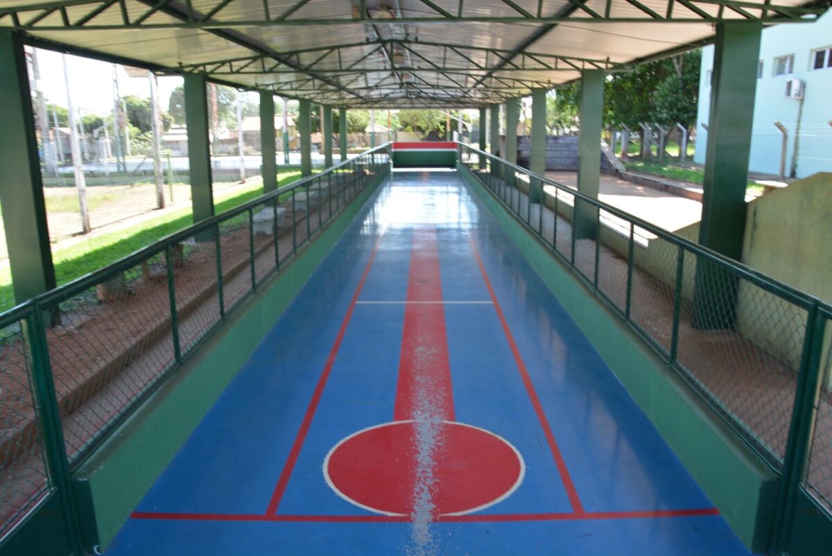 Prefeitura de Bataguassu inaugura revitalização da cancha de malha com torneio Prefeitura de Bataguassu inaugura revitalização da cancha de malha com torneio