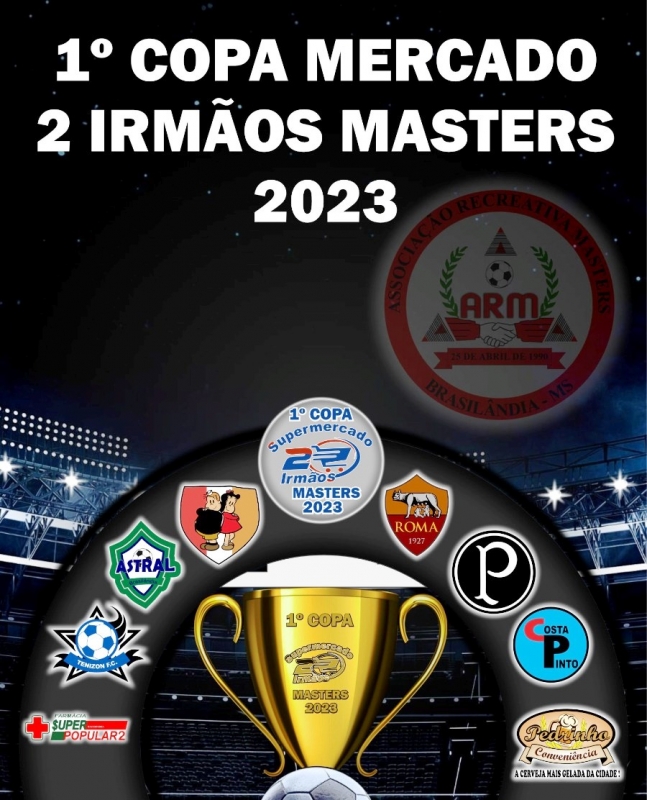 <strong>Prefeitura de Brasilândia apoia a 1ª Copa Mercado 2 Irmãos Masters 2023</strong> <strong>Prefeitura de Brasilândia apoia a 1ª Copa Mercado 2 Irmãos Masters 2023</strong>