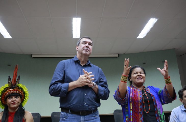 Juntos, Governos federal e estadual iniciam construção de solução para questão fundiária indígena em MS Juntos, Governos federal e estadual iniciam construção de solução para questão fundiária indígena em MS