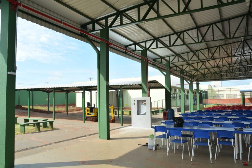 Prefeitura de Bataguassu executa obra de reforma e projeto contra incêndio e pânico na Escola Municipal “Marechal Rondon”