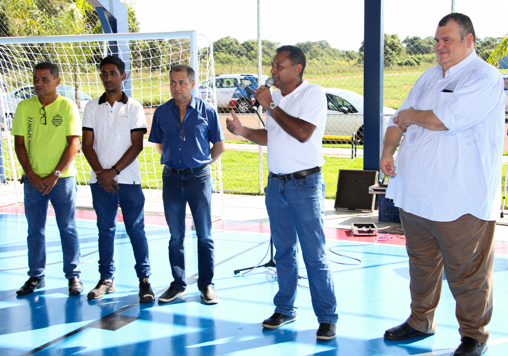 <strong>SEJUVEL entrega novos espaços esportivos nos bairros Orestinho e Vila Maria</strong> <strong>SEJUVEL entrega novos espaços esportivos nos bairros Orestinho e Vila Maria</strong>