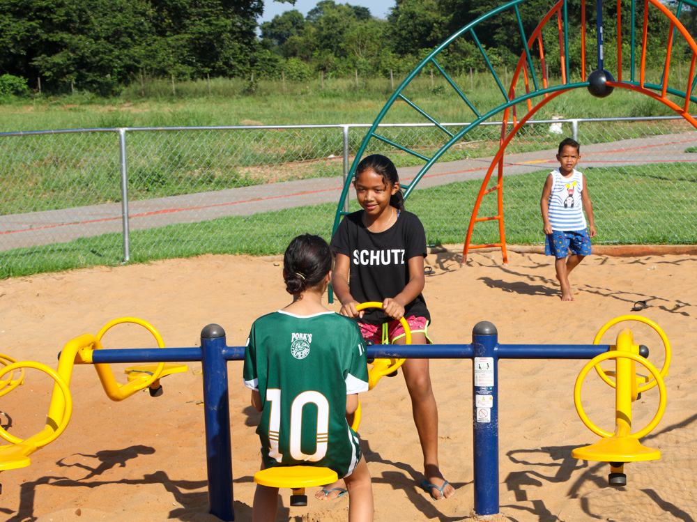 <strong>SEJUVEL entrega novos espaços esportivos nos bairros Orestinho e Vila Maria</strong> <strong>SEJUVEL entrega novos espaços esportivos nos bairros Orestinho e Vila Maria</strong>