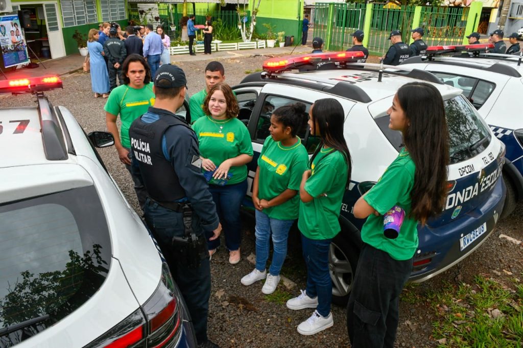Para promover ambiente escolar seguro, programa da ronda escolar retorna às escolas estaduais e municipais em MS Para promover ambiente escolar seguro, programa da ronda escolar retorna às escolas estaduais e municipais em MS